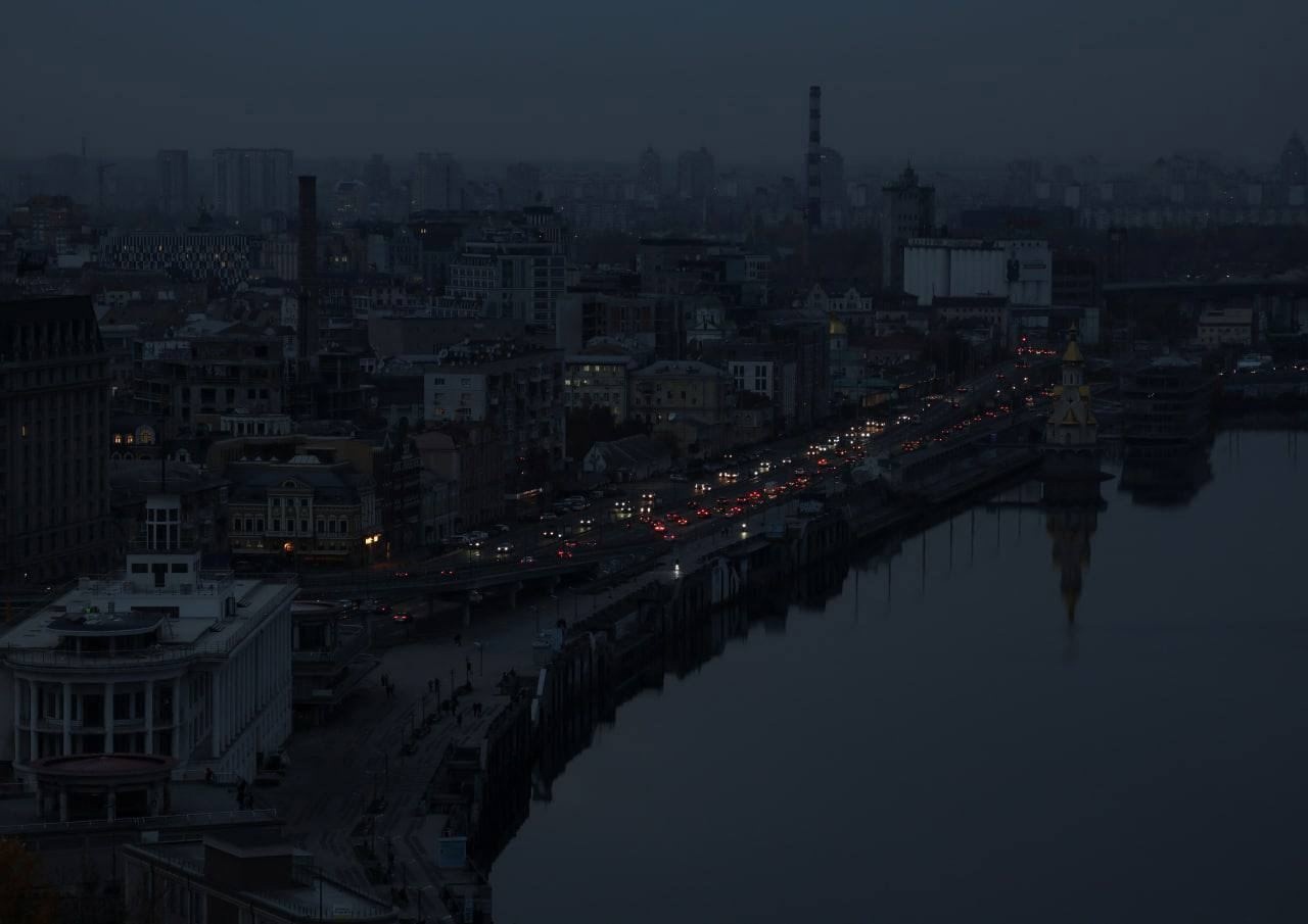 Blackout in Kyiv