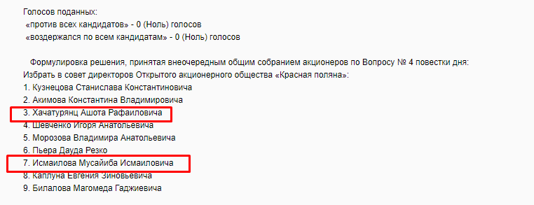 "Сады Киви" "прорастут" у Хачатурянца и Грефа?