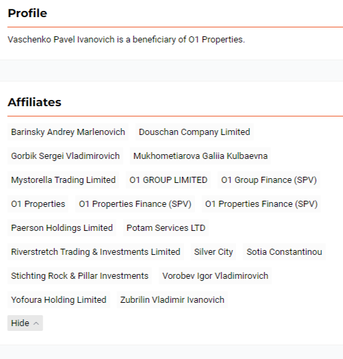Sechin prepared a basket for Vaschenko? Sechin prepared a basket for Vaschenko?