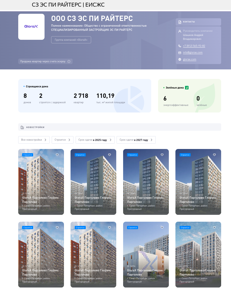 Screens for Birzhin: is the Glorax shareholder hiding behind the ex-official? Screens for Birzhin: is the Glorax shareholder hiding behind the ex-official?
